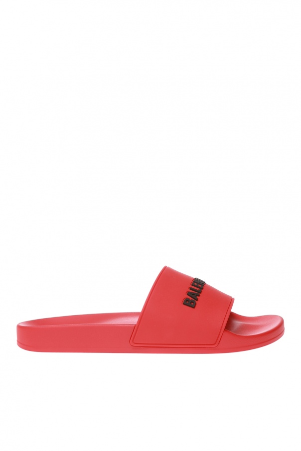 Balenciaga ‘Pool’ slides with logo